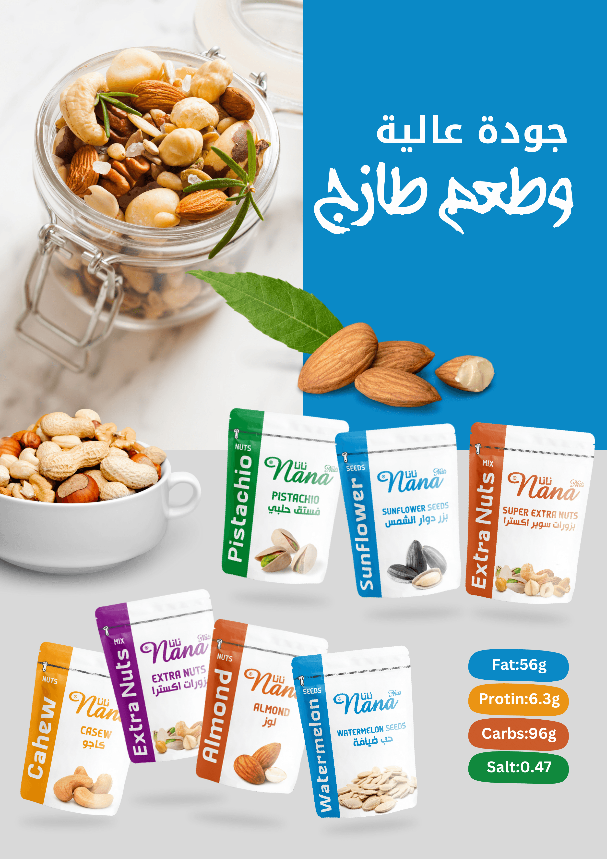 Premium Nuts & Seeds